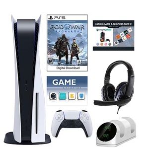 ✨NEW✨ PS5 RAGNAROK GOD OF WAR DISC EDITION BUNDLE